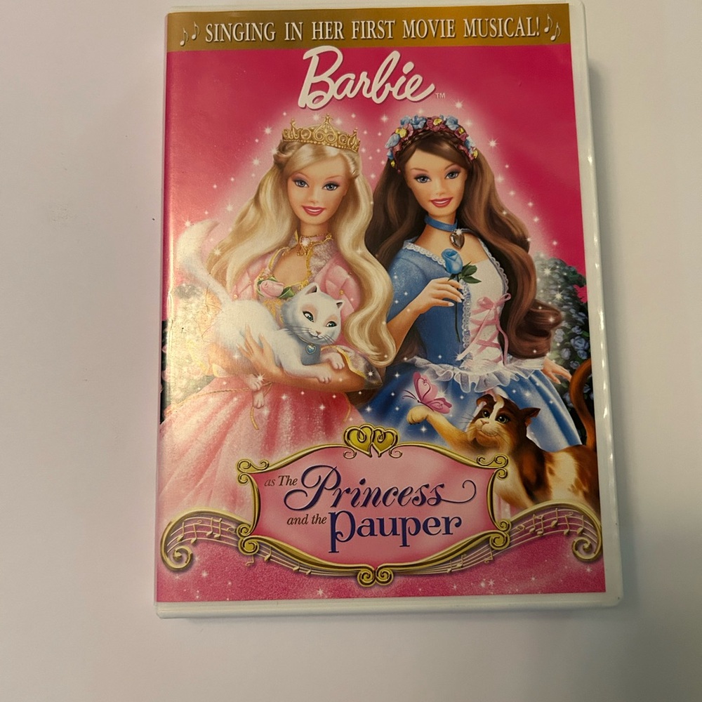 Barbie Princess and the Pauper DVD